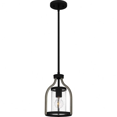 Quoizel Lighting Cornelia 1 - Light Pendant in  Matte Black