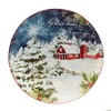 Set of 4 Silent Night Dinner Plates - Certified International - 2 of 3