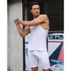 Men's Athletic Tracksuit Set Sleeveless Hooded Tanks Tops Sweatsuit 2 Piece Casual Sports Shorts Set - 4 of 4