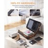 HONGGE Expandable 2-Piece Luggage Set with 100% PC Hardshell, TSA Lock & Spinner Wheels – Includes Carry-On Backpack - 4 of 4
