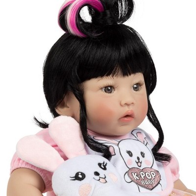 Paradise Galleries Reborn K-Pop Girl -18 inch Korean Doll, GentleTouch Vinyl, 5-Piece Doll Gift Set