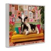 Stupell Industries Cow in Whimsical Maximalist House Black Framed Giclee Art - 3 of 4
