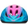 Bell Banter Cycling Girls' Bike Helmet - Pink/Blue - 3 of 4