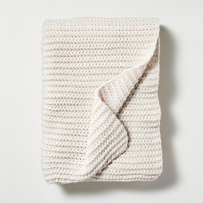Chunky Knit Throw Blanket - Hearth & Hand™ with Magnolia