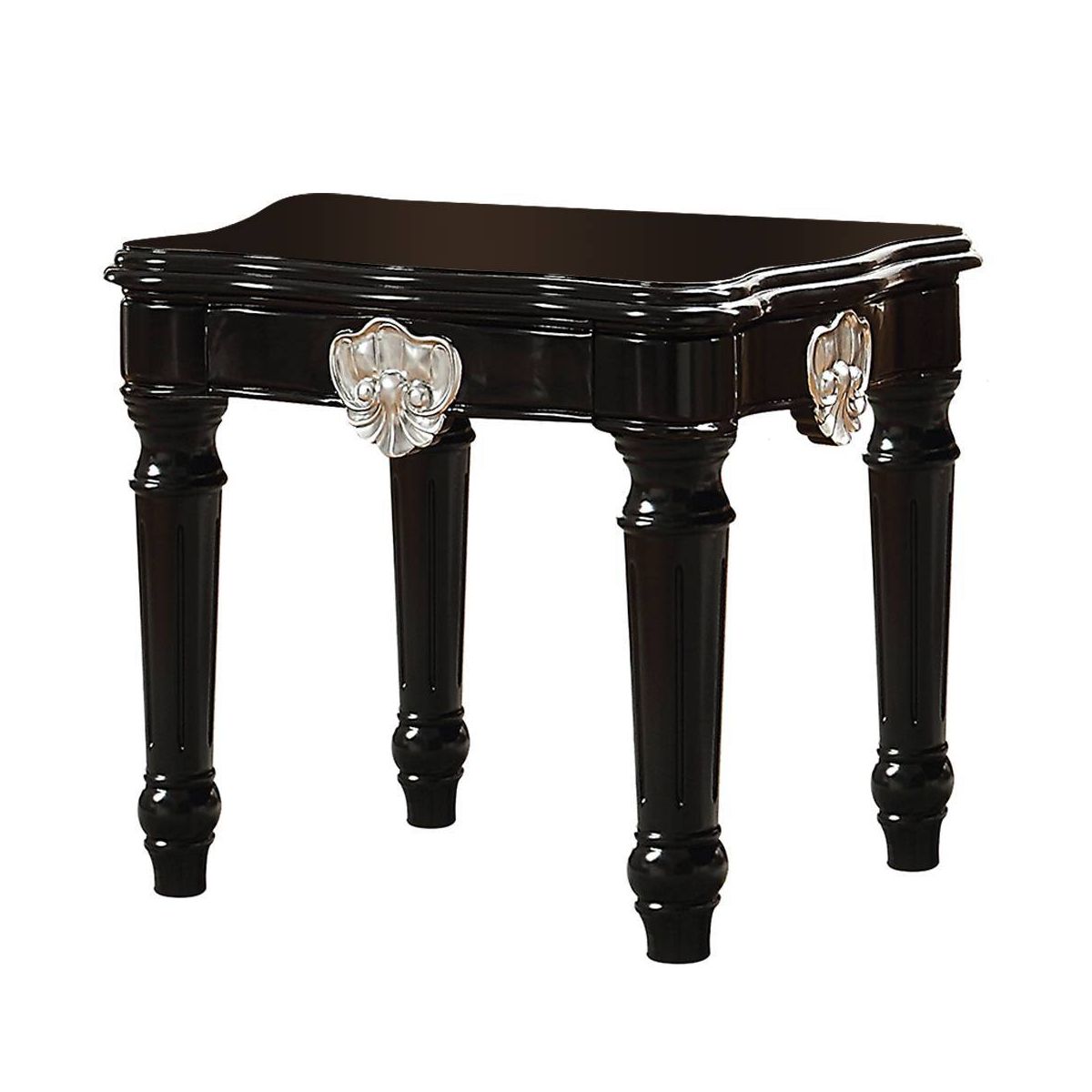 Acme Furniture Ernestine Accent Table Black