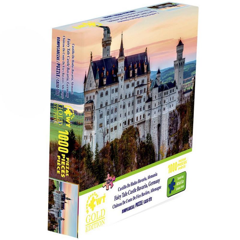 Wuundentoy Gold Edition: Fairy Tale Castle Bavaria Germany Jigsaw Puzzle - 1000pc, 4 of 6