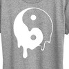Women's - Instant Message - Melty Yin Yang Short Sleeve Graphic T-Shirt - 2 of 4
