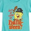 Girls' - SpongeBob SquarePants - Arrr Ye Ready For Halloween Fitted Short Sleeve Graphic T-Shirt - 2 of 4