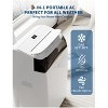 12,000 BTU Portable Air Conditioner Cools Up to 550 Sq.Ft, 3-IN-1 Quiet Portable AC Unit with Remote Control - 3 of 4