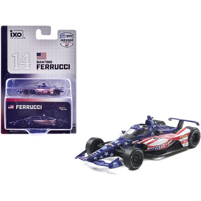 Dallara IndyCar #14 "Homes For Our Troops" AJ Foyt Racing "NTT IndyCar Series" (2025) 1/64 Diecast Model by IXO Models