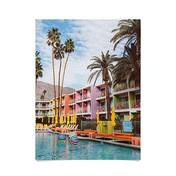 Bethany Young Photography Palm Springs Pool Day VII Poster- 18" x 24" - Society6