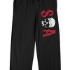 Sons of Anarchy SOA Logo Men's Black Sleep Pants - 2 of 4