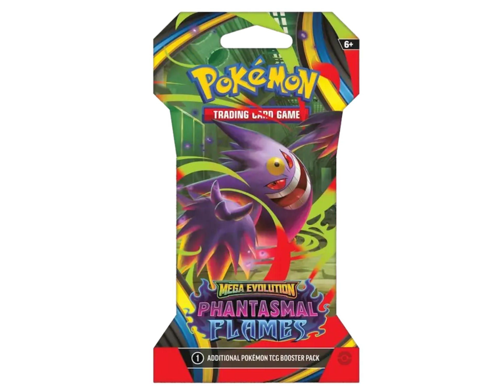 Pokemon ME2 Phantasmal Flames Sleeved Booster Pack | Mega Gengar