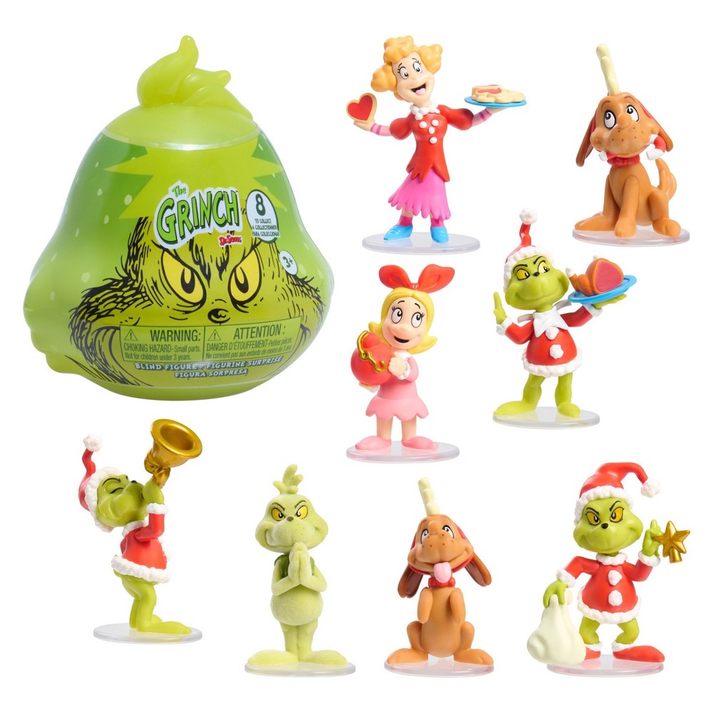 Dr. Seuss The Grinch Collectible Figures Blind Capsule Toy