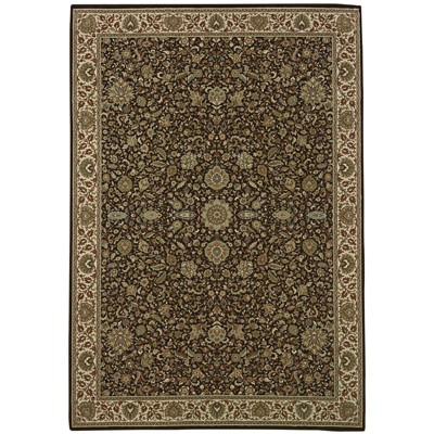Oriental Weavers Ariana 172D2 Brown/ Ivory Indoor Area Rug - 2' x 3'
