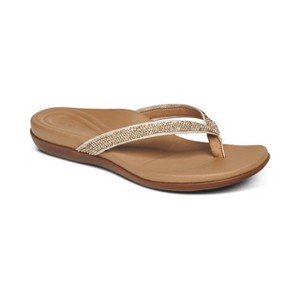 Aetrex Eve Sparkly Thong Sandal - 1 of 4