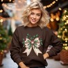 Simply Sage Market Women's Graphic Sweatshirt Holly Leaves Coquette - 2 of 4