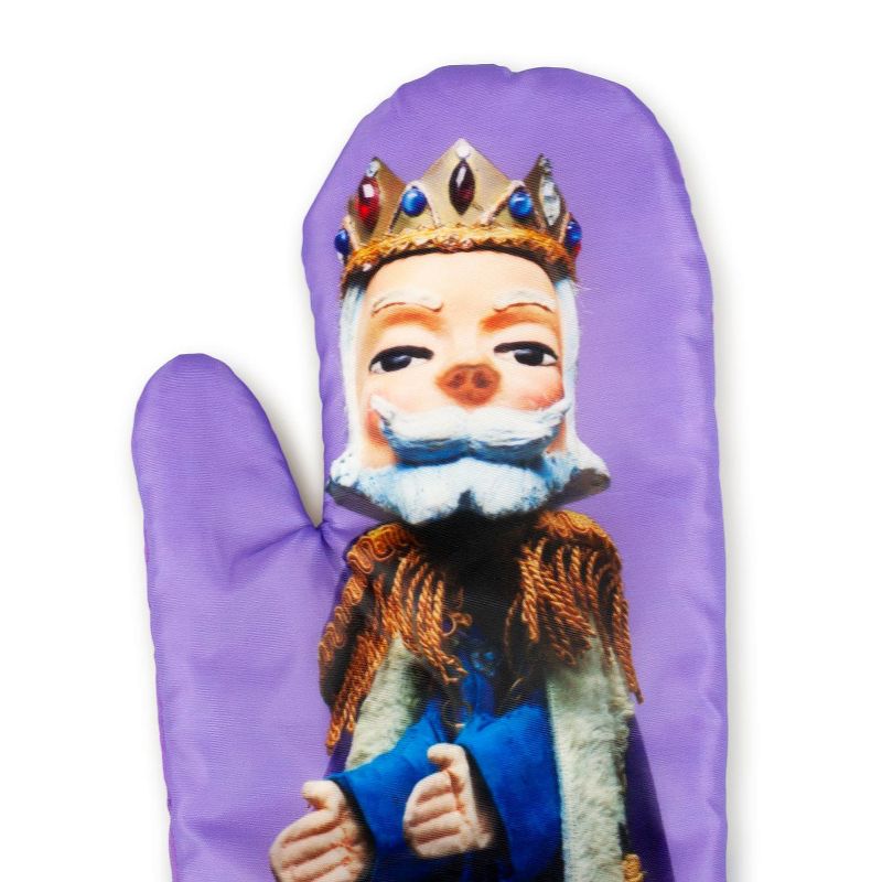 Surreal Entertainment Mister Rogers Neighborhood King Friday Puppet Oven Mitt | TV Show Merchandise, 3 of 7