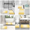 BAGOKIE 3 Piece Microfiber Bathroom Rug Set - 4 of 4