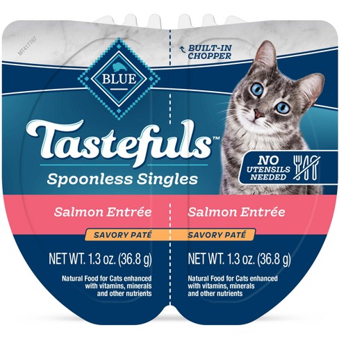 Blue Buffalo Tastefuls Spoonless Singles Salmon Entree Pate Adult