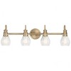 Kichler Lighting Greeier 4 - Light Vanity in  Chrome - 3 of 3