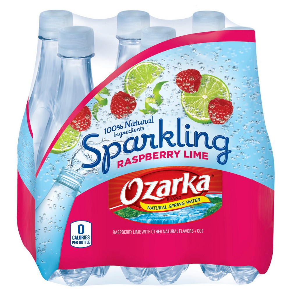 UPC 022592006352 product image for Ozarka Brand Sparkling Natural Spring Water Raspberry Lime - 6pk/16.9 fl oz Bott | upcitemdb.com