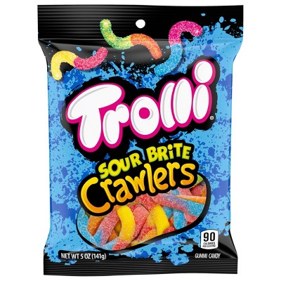 Trolli Sour Brite Crawlers Sharepack Candy - 5oz