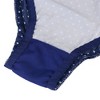 Agnes Orinda Women's Plus Size Lace Polka Dots 2-Piece Lingerie Set - 4 of 4