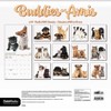 Trends International 2026 Buddies Bilingual French 12"x12" Wall Calendar - 4 of 4