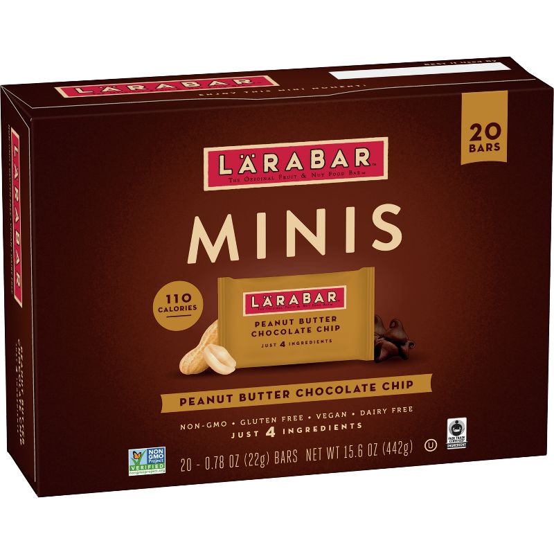Larabar Mini&#39;s Peanut Butter Chocolate Chip - 15.6oz, 3 of 15