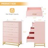 Jojoka Wooden Dresser for Bedroom, Dressers & Chest of Drawers with 4 Drawer - 2 of 4
