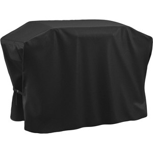 Griddle Cover for Blackstone 36" Griddle with Hood,Heavy Duty Waterproof 5482 Premium Flat Top Gas Grill Cover with Click-Close Straps,Black,SHINESTAR - 1 of 4