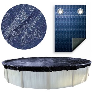 Swimline PCO827 24' Round Above Ground Swimming Winter Cover (Pool Cover Only) - 1 of 4