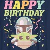 Boy's Star Wars: The Mandalorian Happy Birthday Mando and Grogu T-Shirt - 2 of 4