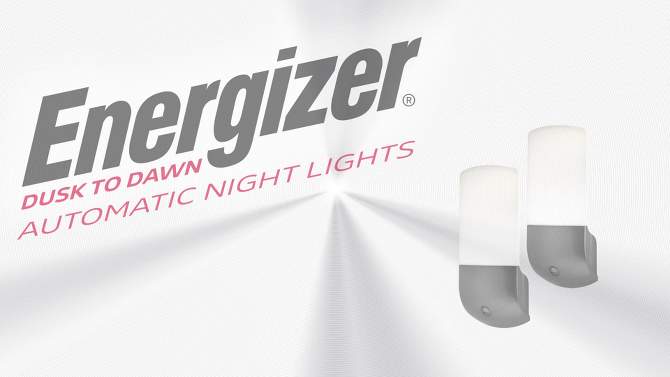 Energizer 2pk Automatic LED Nightlight, 2 of 11, play video