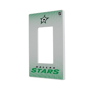 NHL Western Conference Teams Linen Hidden-Screw Light Switch Plate for Single Rocker - 1 of 4