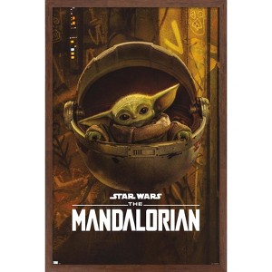 Trends International Star Wars: The Mandalorian Season 2 - The Child Framed Wall Poster Prints - 1 of 4