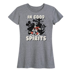 Women's - Disney - In Good Spirits Short Sleeve Graphic T-Shirt - 1 of 4