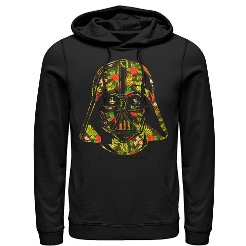 Men's Star Wars Hawaiian Print Darth Vader Helmet T-shirt : Target