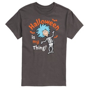 Men's - Dr. Seuss - Halloween Is My Thing Short Sleeve Graphic T-Shirt - 1 of 4