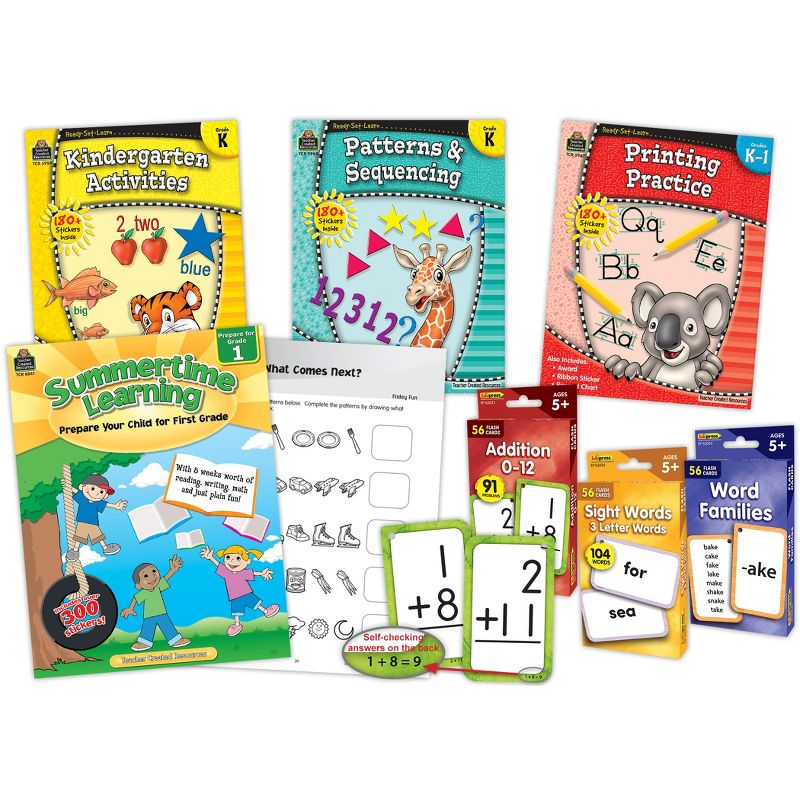 Teacher Created Resources Learning at Home, Kindergarten Kit, 1 of 9