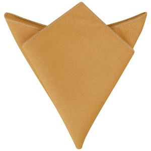 INSPIRE CHIC Men's Cotton Solid Color Formal Suit Pocket Squares - 1 of 4
