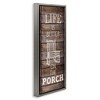 Stupell Industries Porch Life Country Rustic, 15" x 31" - 3 of 4