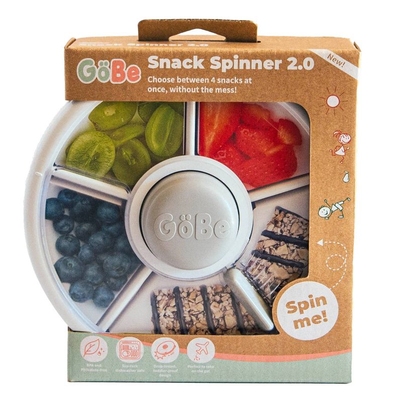 GoBe Kids' Snack Spinner Slide Baby and Toddler Food Storage Container - 11oz, 5 of 14