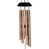 Dicksons Decorative Outdoor Wind Chime Ornament for Patio Porch 28 Inch Metal Angel Wings Bereavement Poem - 2 of 2