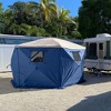 CLAM Quick-Set Screen Hub Tent Wind & Sun Panels, Accessory Only, Green - 4 of 4