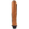 Journee Collection Womens Celesst Stacked Heel Knee High Boots - 3 of 4