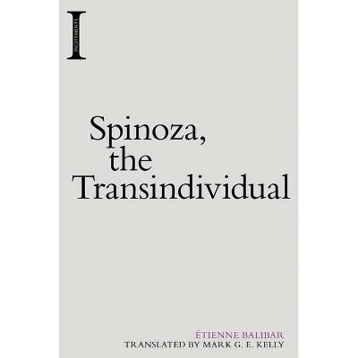 Spinoza, the Transindividual - (Incitements) by  Etienne Balibar (Paperback)