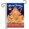 Briarwood Lane Christmas Garden Flag 12x18 For Outdoor Gingerbread House For Christmas Garden Flag Flags For Outside - 2 of 4