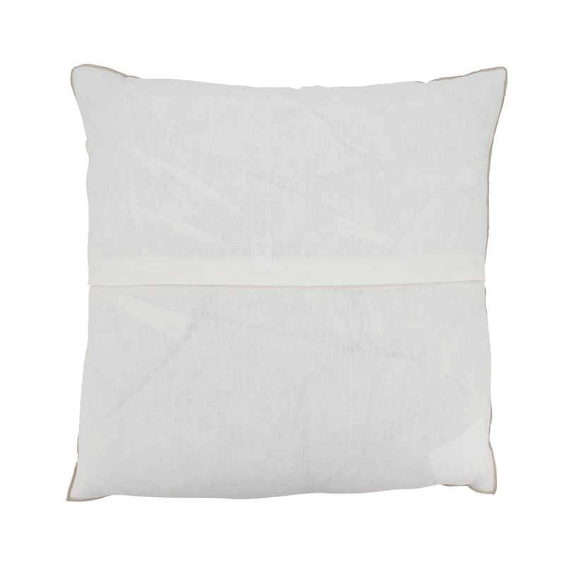 Saro Lifestyle Stonewashed Stitched Edge Down Filled Throw Pillow, 2 of 4